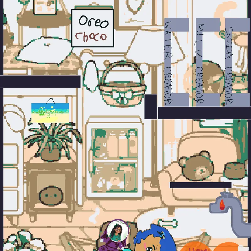 Violets playhouse! 💜💙 by @SocorroMaia_O-O_2ndacc