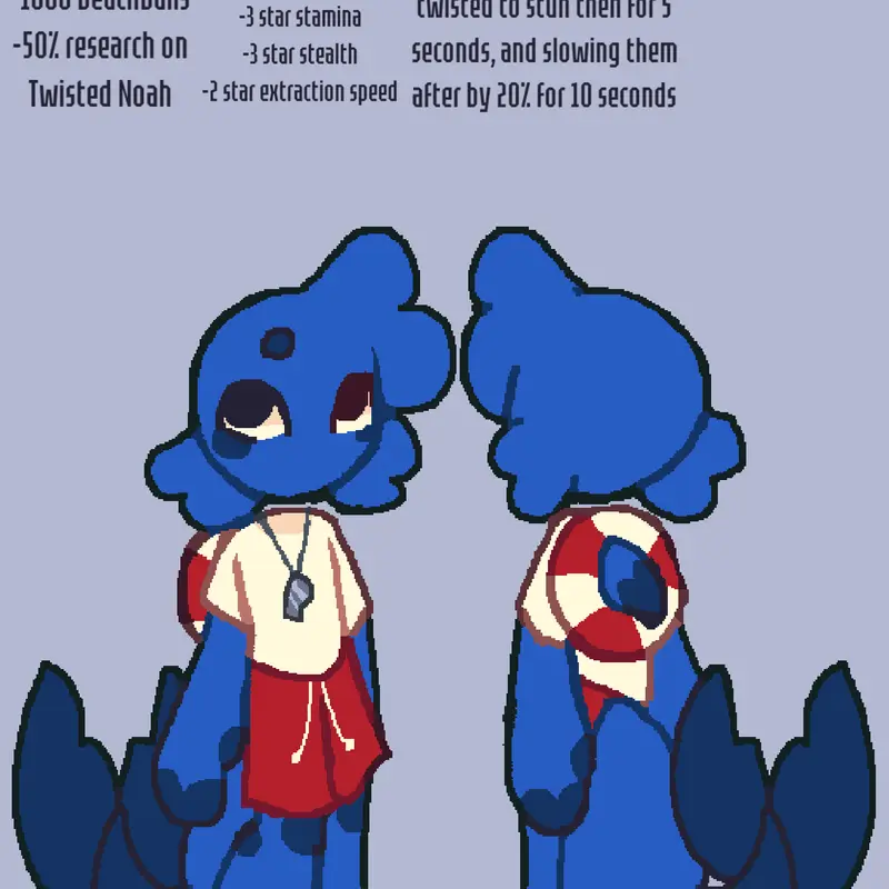 Noah the Fish Reference Sheet by @Millixthebuggirl-