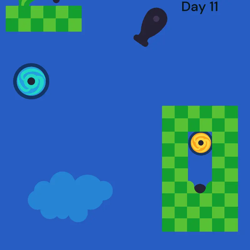 Daily Golf Chalenge Day 11 by @Hinlord123