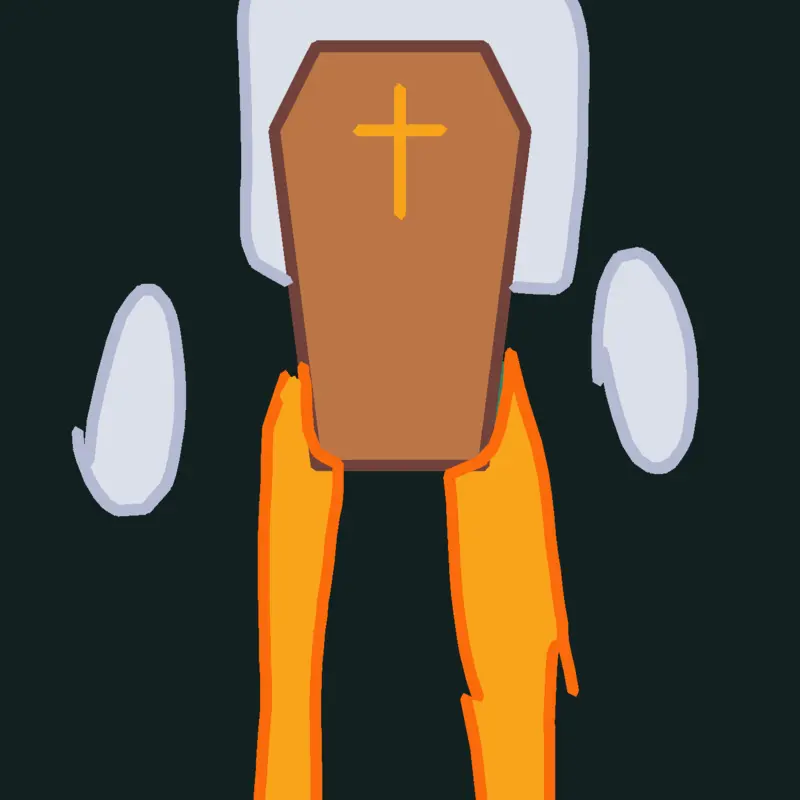 Gravedigger from cgsaken by @Random_rooster