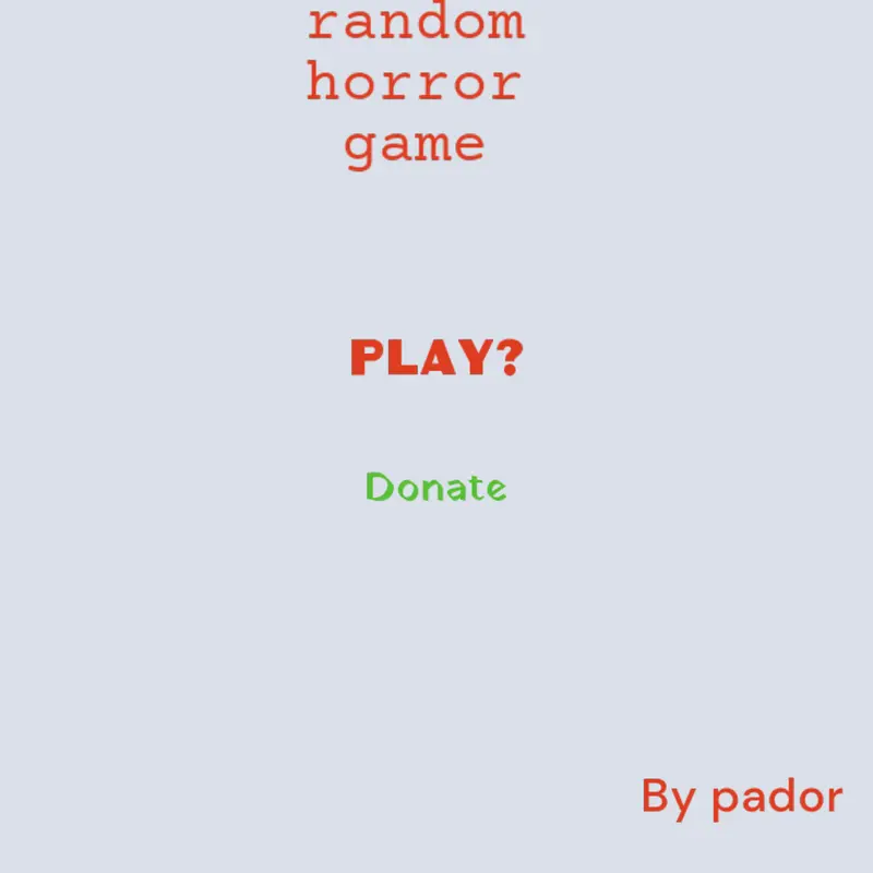 Game by @pador