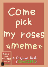 ✨️Come pick my roses!