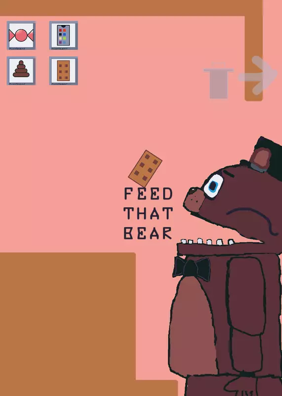 Feed Freddy Fazbear by @frickyfrack
