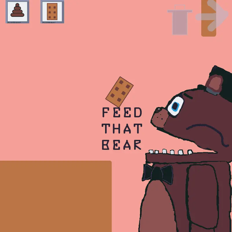 Feed Freddy Fazbear by @frickyfrack