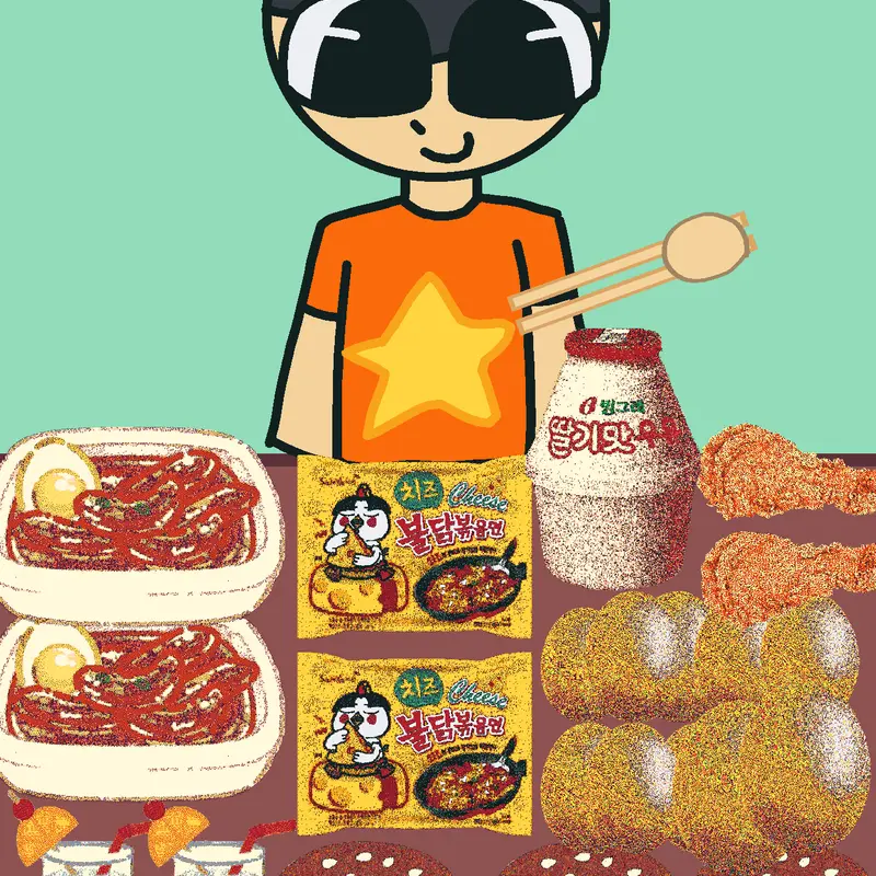 BOY MUKBANG by @Gazman