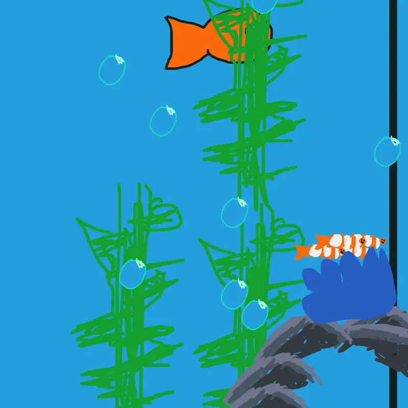 Be a fish by @Malik84