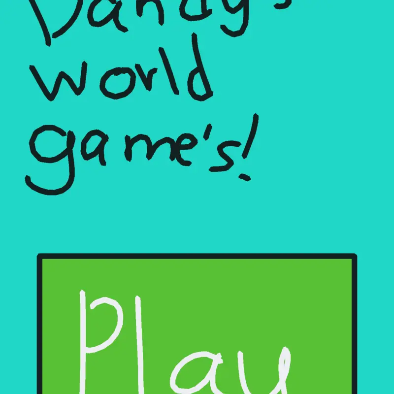 Dandy world game by @kattie_here