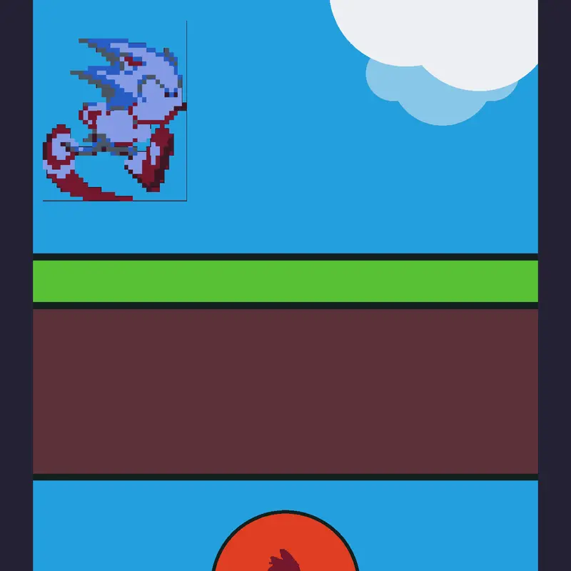 SONIC RUNNER by @TmkaZombarRerar