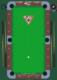 WORK IN PROGRESS Billiards \ Pool Table...