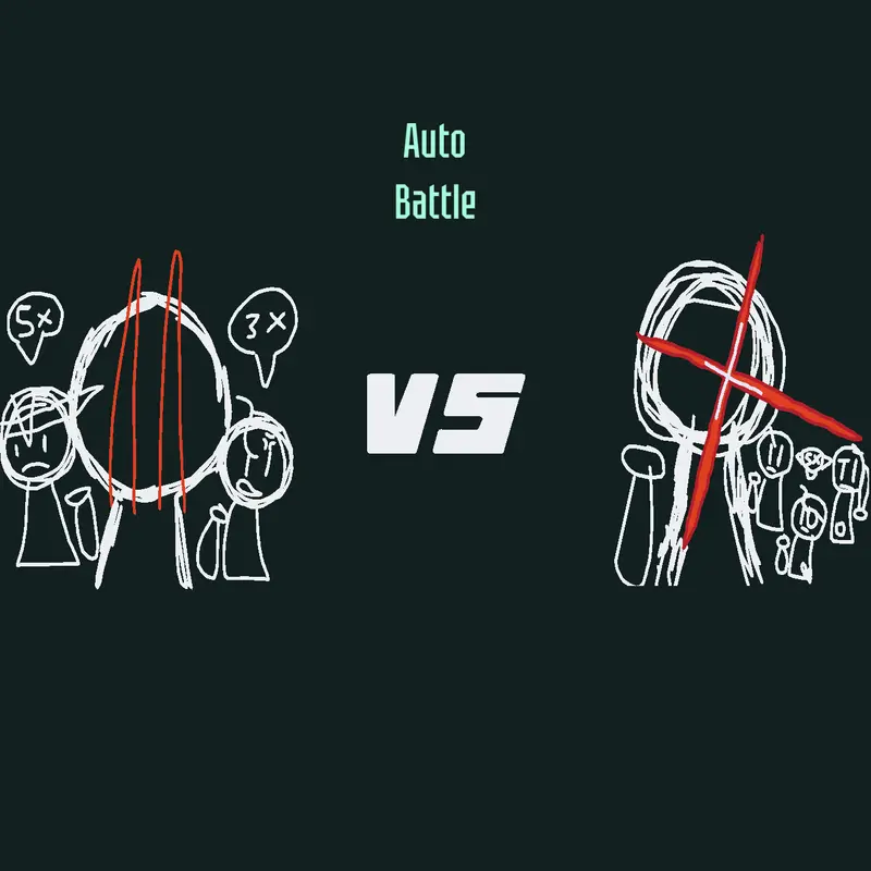 Black team vs white team by @hyper-3