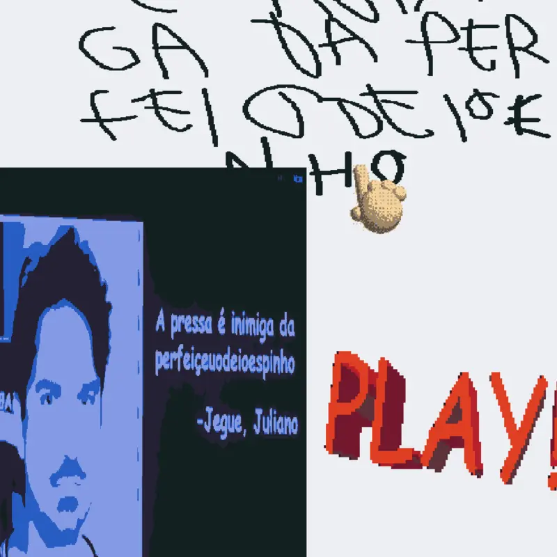 A pressa é inimiga da persoodeioespinho by @noob022