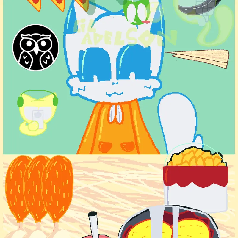 Cats Are Liquid mukbang (REAL) but lumi by @LilAdelson