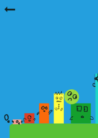 Algodoo numberblocks 0 to 20!