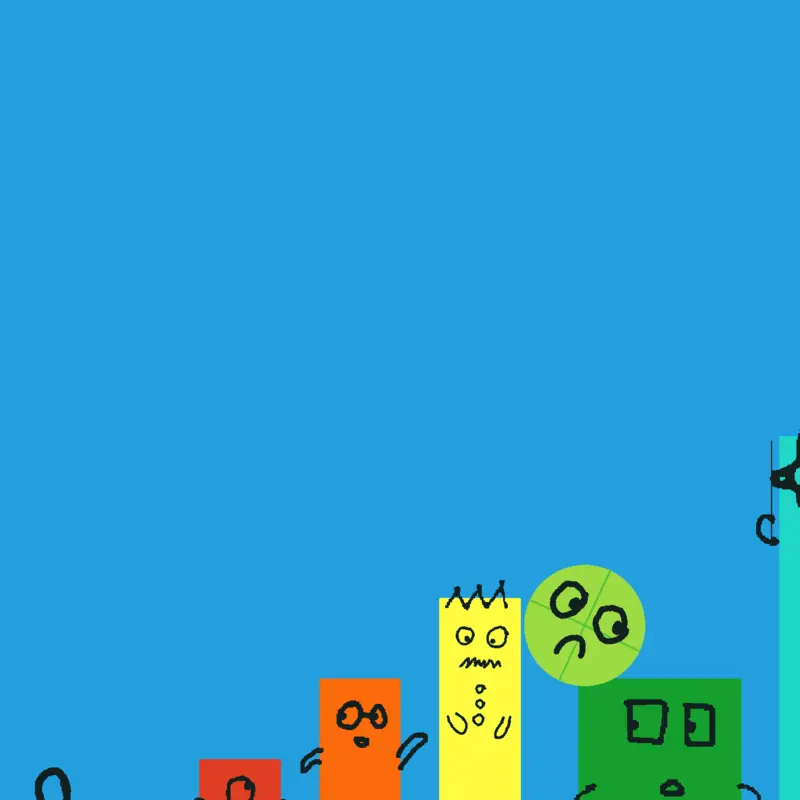Algodoo numberblocks 0 to 20! by @Linmi37205officialacc
