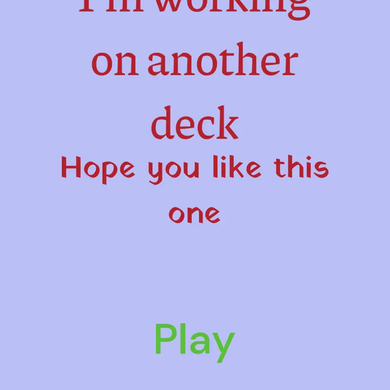 Game by @PoutineIsSilly