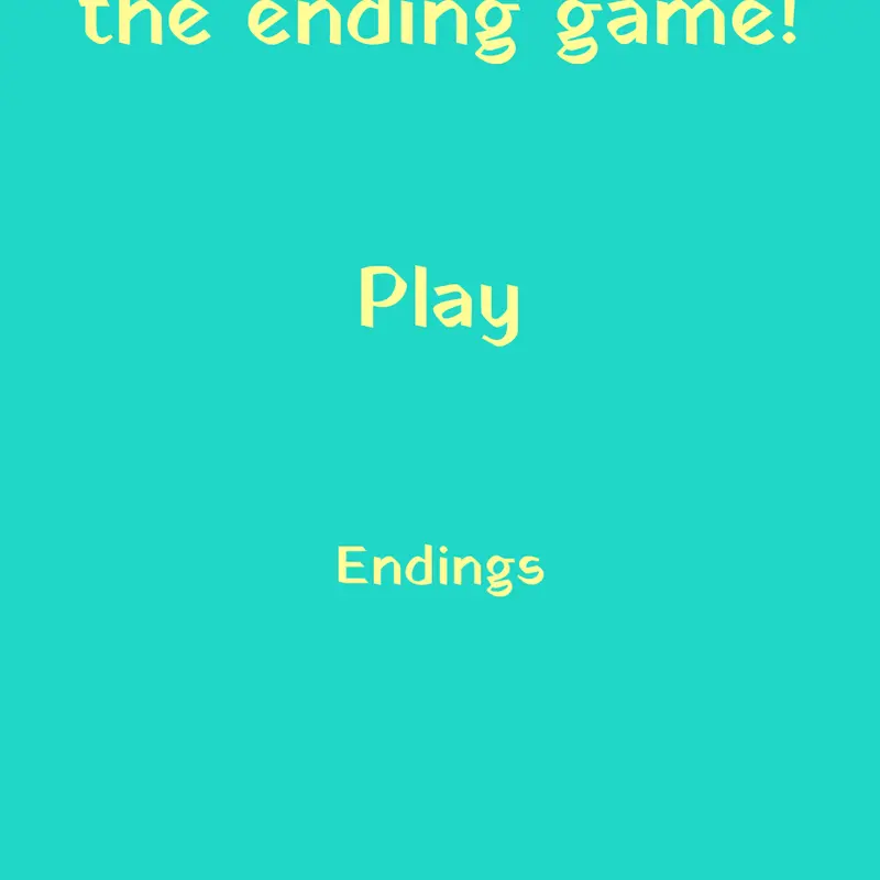 Game by @SunnyHolme