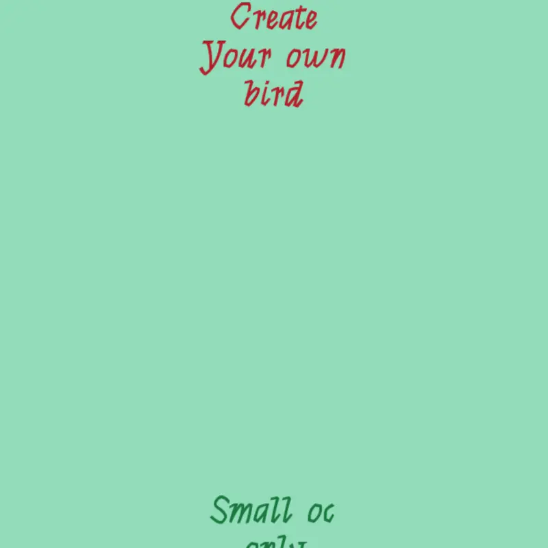 Just add your angry bird oc by @JosieArcilla