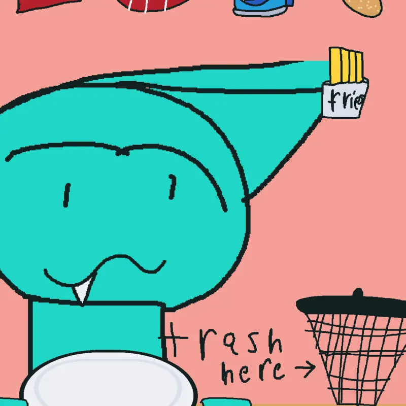 Mukbang by @Turquoise_creations