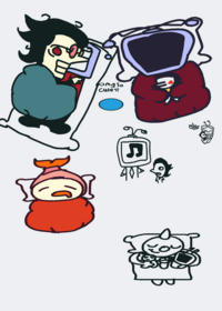 hi i cant sleep so i just made my only three...