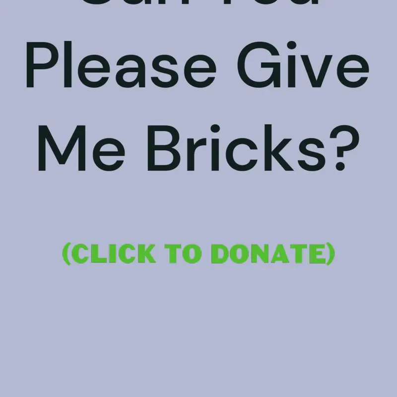 Can You Please Give Me Bricks? by @dlOsrY9navIsacuL