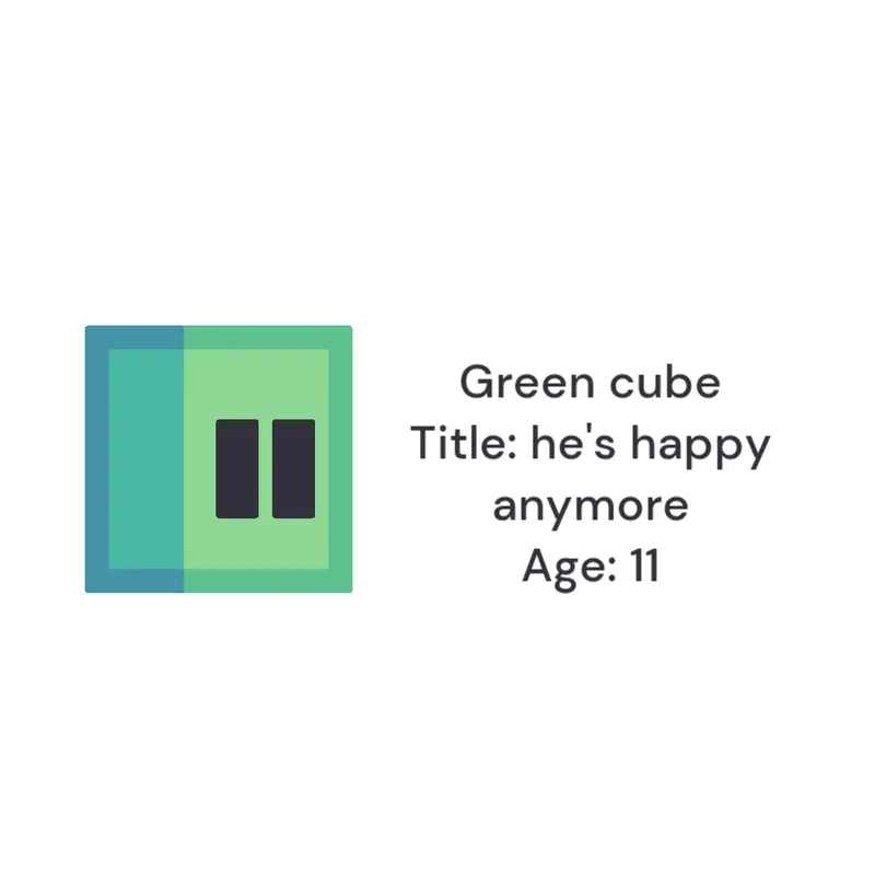 Cube info by @AppCastle