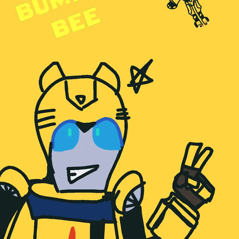TFA Bumblebee drawing idk wat is ts pmo by @NYANbee127