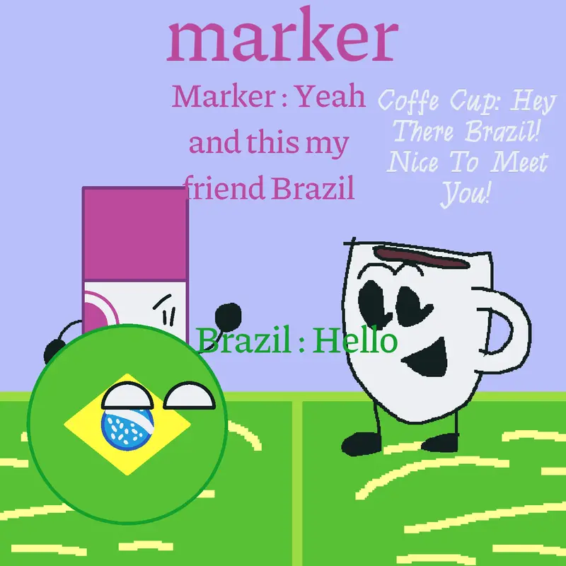 Yee Brazil!! by @Marker_EvilAcc