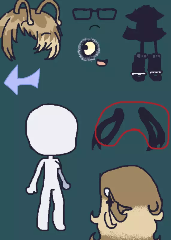 MY GL OCS PUZZLE! by @sprinklez_eater4life