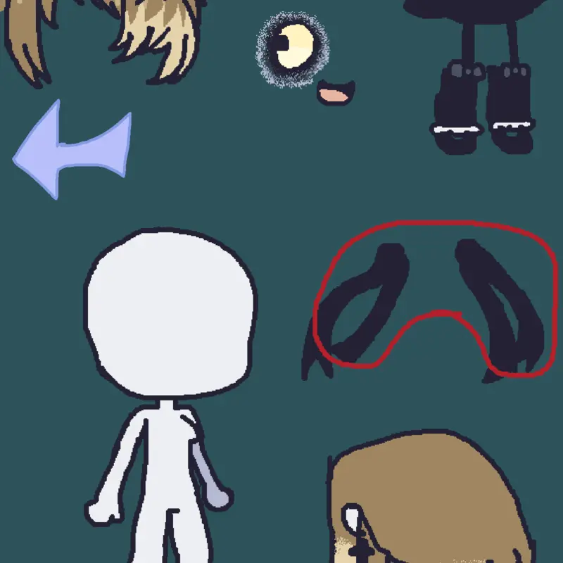 MY GL OCS PUZZLE! by @sprinklez_eater4life