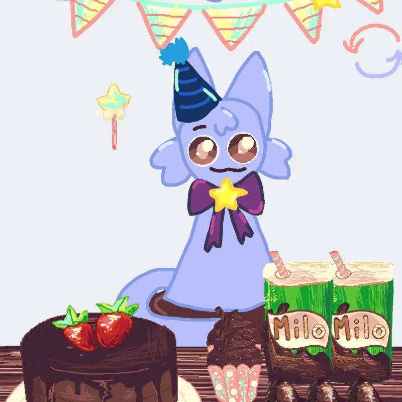 My Sprunki oc birthday mukbang by @Starlight_Jason_Fan