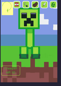 Creeper Ragdoll!