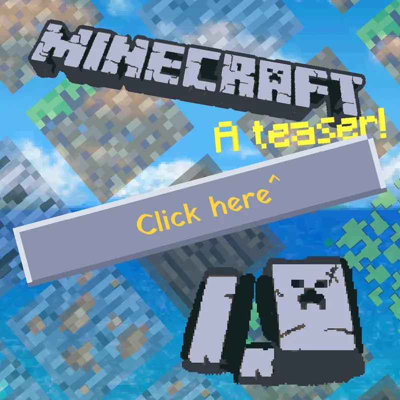 MINECRAFT FOR CASTLE TEASER by @JustSteve