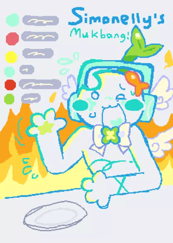 simonelly's mukbang by @simonsays193