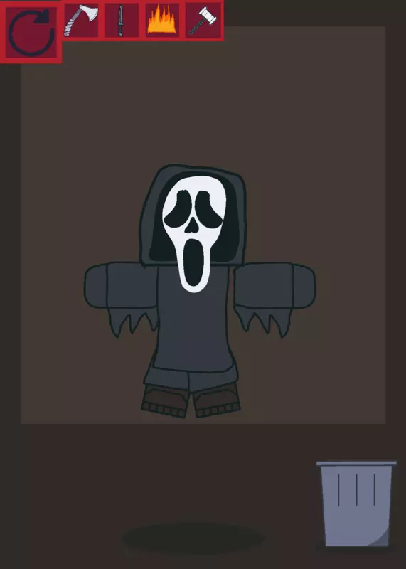 Ghostface Ragdoll From Scream. by @I_Remake_Games