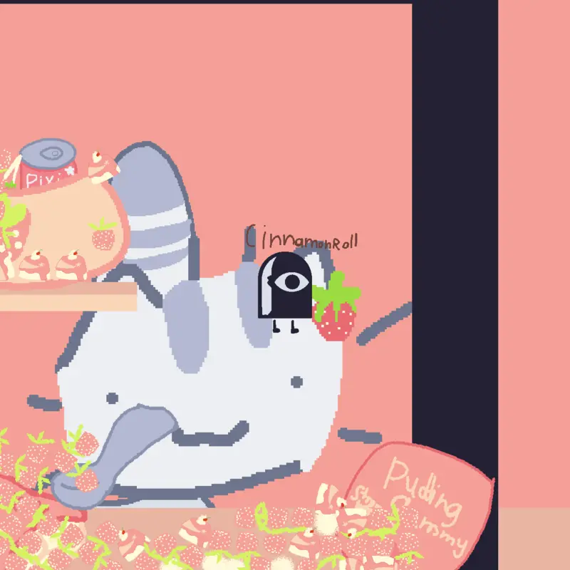 Komo's mukbang by @EdgarBS