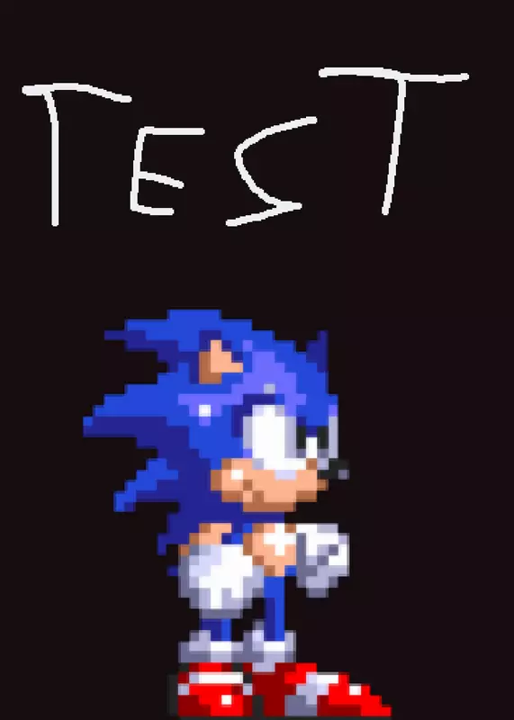 Sonic Test by @Fellzin1223