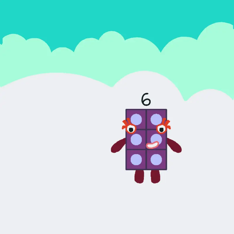 Numberblock bands by @m_sill