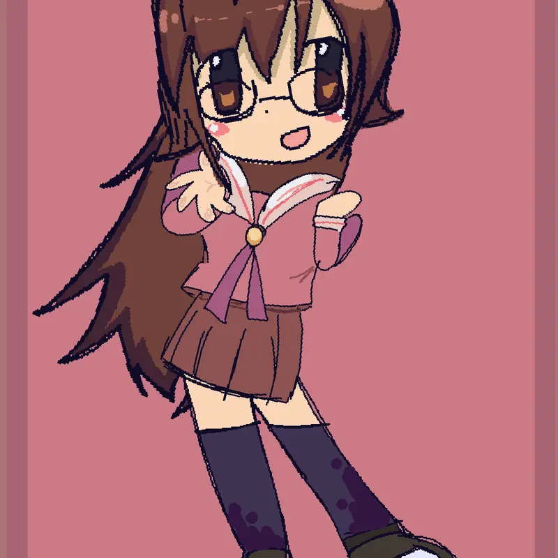 yomi chan bleeeeghh every1 boo her /hj by @dee_hee