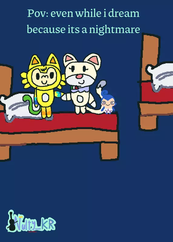 two siwwy mascotz by @That_Silly_Uzi_Doorman