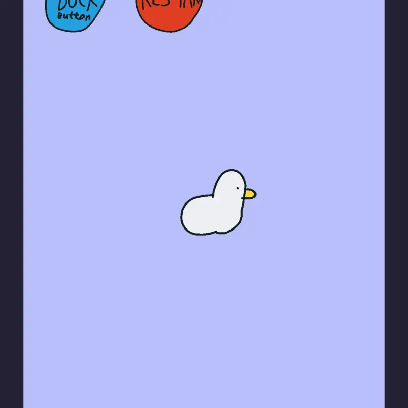 Duck by @funnyface1emoji