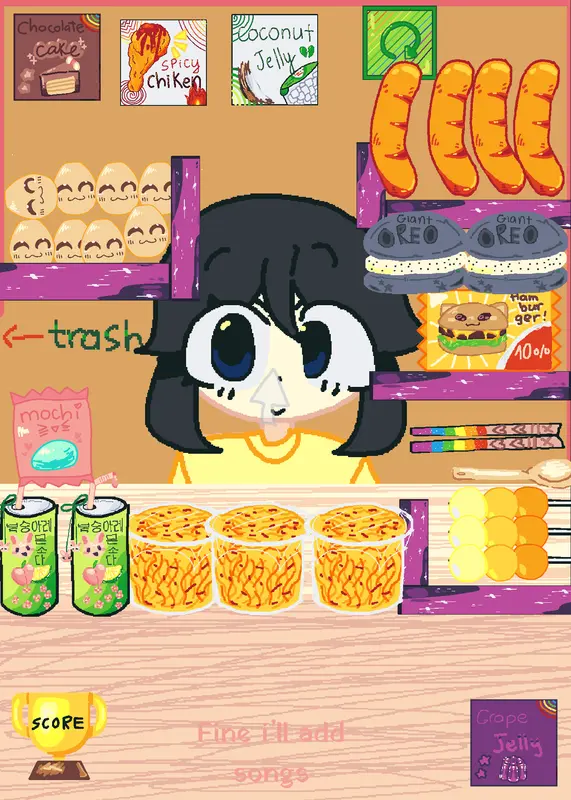Ehehe yeah mukbang by @Bobetteliz