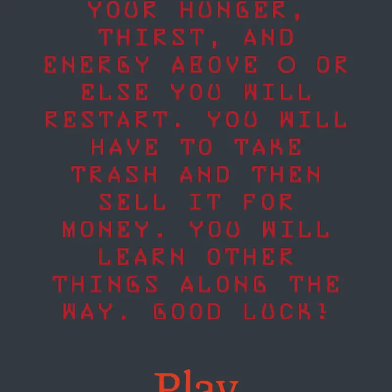 Game by @Amnesia-The_Remembering