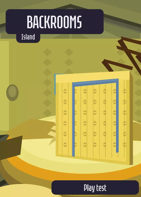 Backrooms island beta test! by @harprah