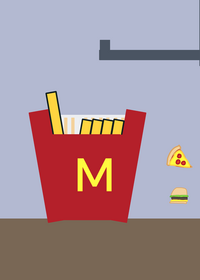 make your own burger + pizza