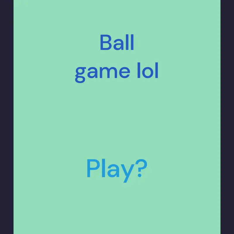 Game by @chance_in_debt