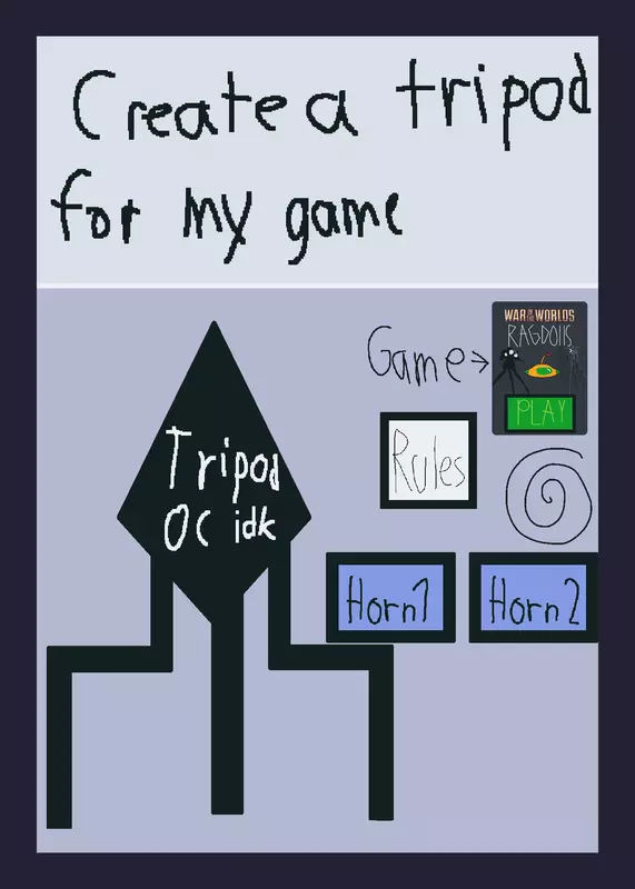 Create a tripod for my game by @C00lguy123