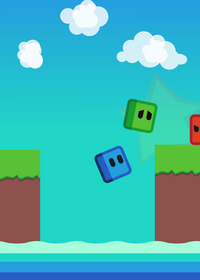 Blue saves Green
