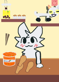 Pilgor the goat mukbang