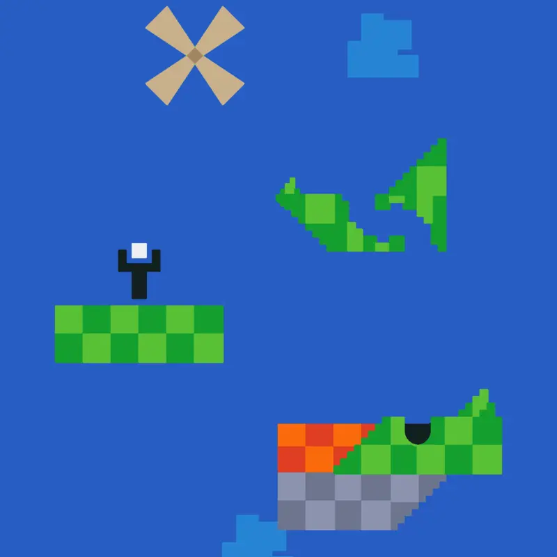 Golf but squares by @ILOVEMYMOM5780