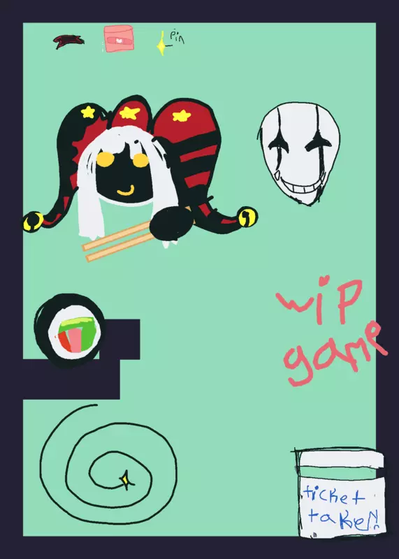 Tfc, pierrot!!! (Wip game, not done yet) by @PIERROTS_BIGGESTFAN